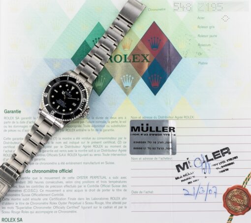 16600 Sea-Dweller (komplett, 2017er Service) – Bild 4