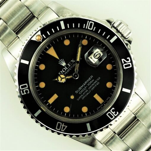 16800 Submariner ( unpoliert, heavy patina )