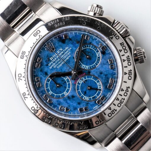 116509 Daytona Weißgold ( Sodalith Steinblatt !!)