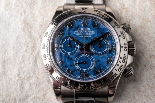 116509 Daytona Weißgold ( Sodalith Steinblatt !!) – Bild 4