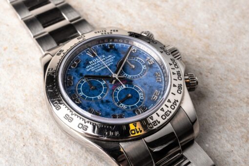 116509 Daytona Weißgold ( Sodalith Steinblatt !!) – Bild 6