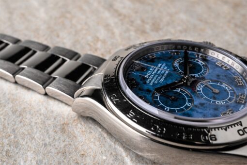 116509 Daytona Weißgold ( Sodalith Steinblatt !!) – Bild 9