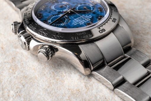 116509 Daytona Weißgold ( Sodalith Steinblatt !!) – Bild 10