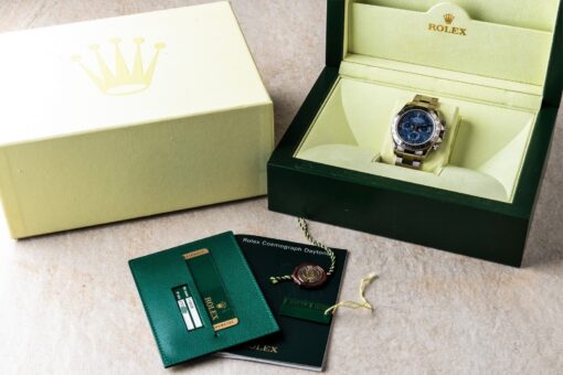116509 Daytona Weißgold ( Sodalith Steinblatt !!) – Bild 5