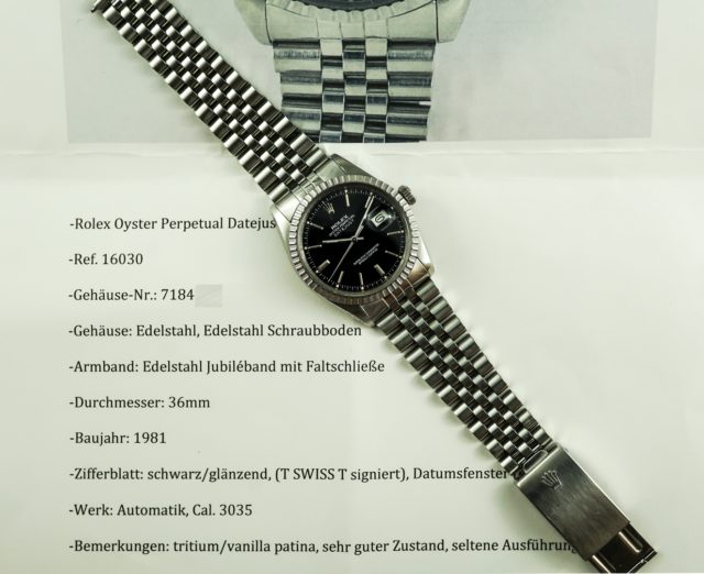 16030 Datejust (schwarzes Blatt!!) – Bild 11