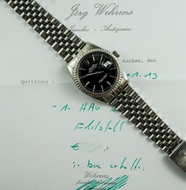 16030 Datejust (schwarzes Blatt!!) – Bild 12