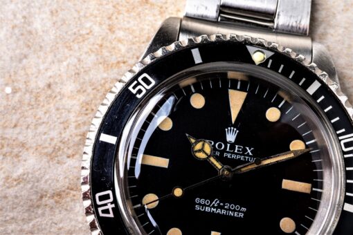 5513 Submariner (Serif Dial / Rolex Service 2019) – Bild 3