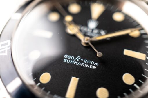 5513 Submariner (Serif Dial / Rolex Service 2019) – Bild 6