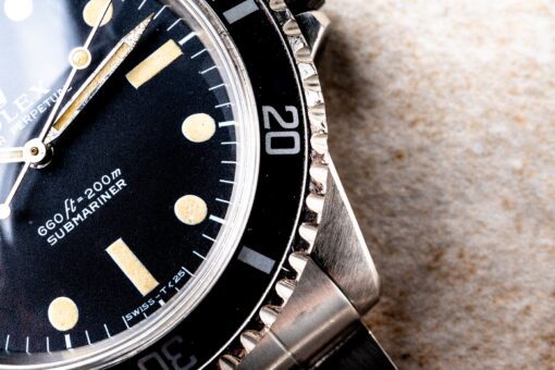 5513 Submariner (Serif Dial / Rolex Service 2019) – Bild 11