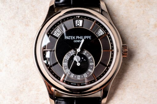 5205G Patek Philippe Jahreskalender (rare black dial) – Bild 2