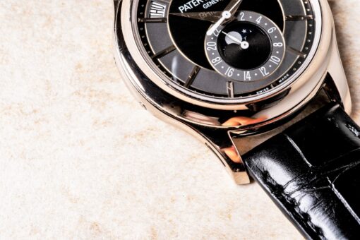 5205G Patek Philippe Jahreskalender (rare black dial) – Bild 6
