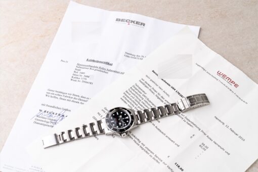 1680 Red Submariner ( rotes SL Serviceblatt ) – Bild 10