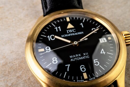 IWC Mark XII Flieger ( Gelbgold / full set ) – Bild 6