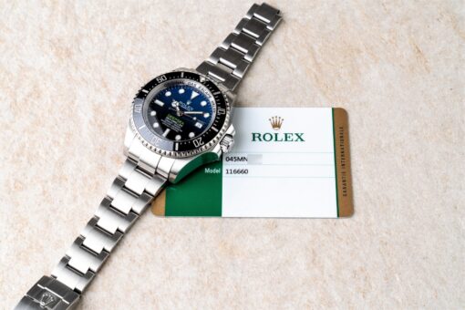 116660 Sea-Dweller Deepsea (Cameron / blue / 2016 full set) – Bild 4