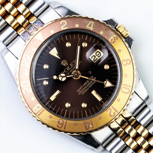 1675 GMT-Master two tone (nipple dial / jubilee bracelet)