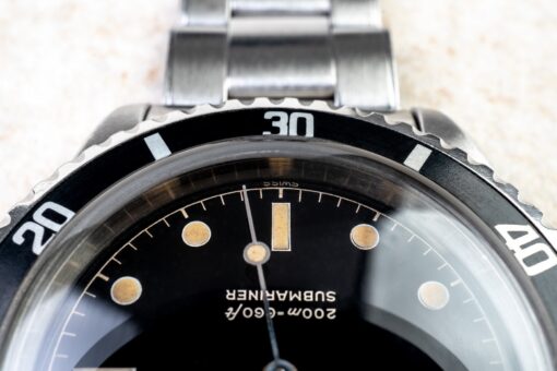 5512 Submariner (gilt chapter ring / kissing 4 / unpoliert und perfekt) – Bild 6