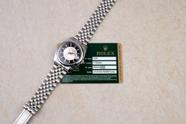 116200 Datejust (tuxedo dial / full set / LC 100) – Bild 4