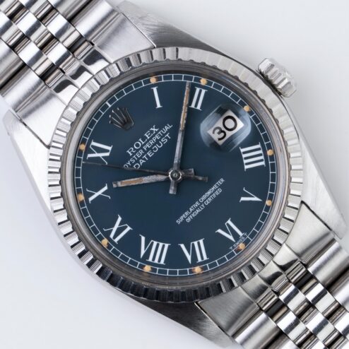 16030 Datejust (blue buckley dial / full set from Venezuela)