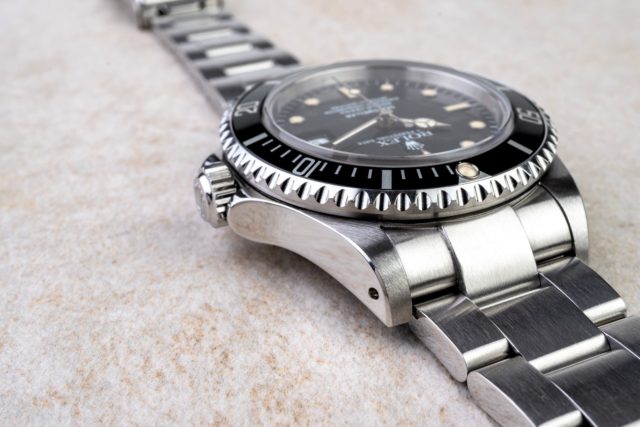 16600 Sea-Dweller (full set / LC 100 / top patina) – Bild 7