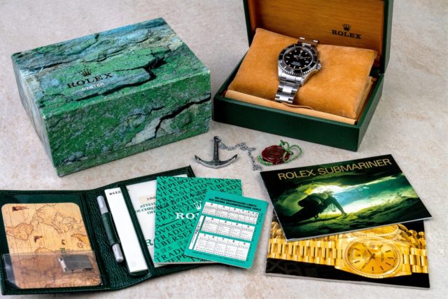 16600 Sea-Dweller (full set / LC 100 / top patina) – Bild 4