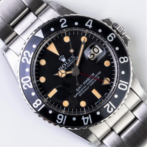 1675 GMT-Master (dark creamy patina / mff insert)