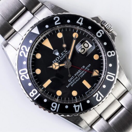 1675 GMT-Master (dark creamy patina / mff insert)