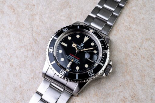 1680 Red Submariner ( MKIV / 9315 folded bracelet / 2019 Rolex Service) – Bild 2