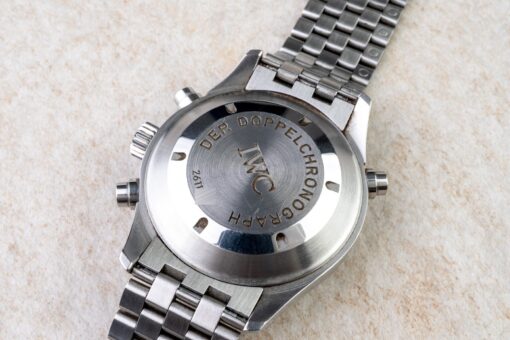 IW3713 Doppelchronograph (original steel bracelet) – Bild 9
