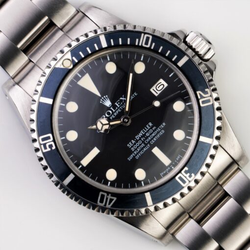 1665 Sea-Dweller ( Great White / MK1 dial / blue faded Inlay)
