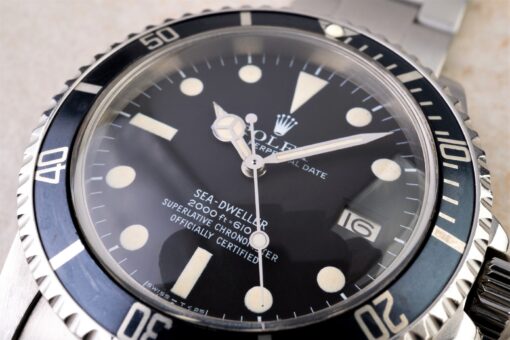 1665 Sea-Dweller ( Great White / MK1 dial / blue faded Inlay) – Bild 3
