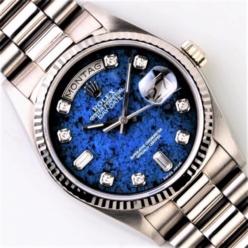 18039 Day-Date (Sodalite Dial / Full Set)