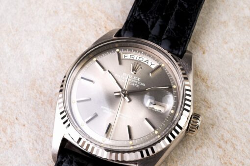 1803 Day-Date (white gold / unpolished / full set) – Bild 2