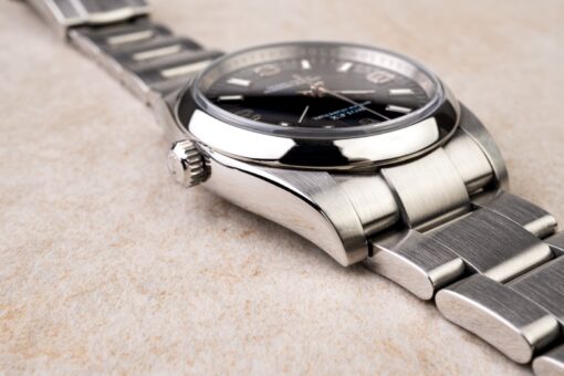 114200 Oyster Perpetual (blue sunray / rehaut) – Bild 7