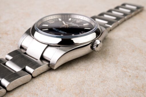 114200 Oyster Perpetual (blue sunray / rehaut) – Bild 8