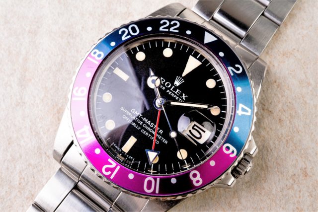 1675 GMT-Master (MK1 long E / fuchsia inlay / collectors set) – Bild 2