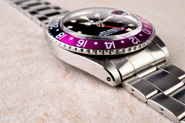 1675 GMT-Master (MK1 long E / fuchsia inlay / collectors set) – Bild 7