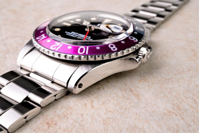 1675 GMT-Master (MK1 long E / fuchsia inlay / collectors set) – Bild 11