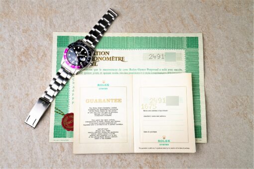 1675 GMT-Master (MK1 long E / fuchsia inlay / collectors set) – Bild 3
