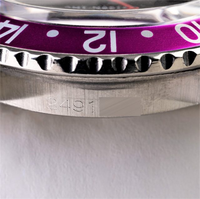 1675 GMT-Master (MK1 long E / fuchsia inlay / collectors set) – Bild 15