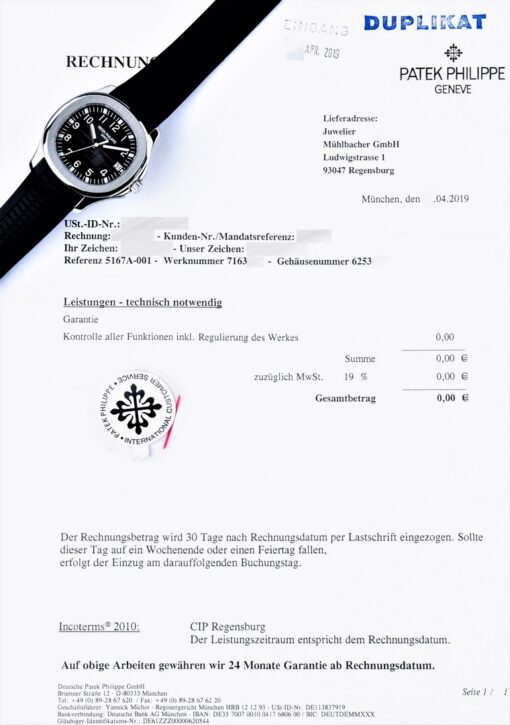 5167A Patek Philippe Aquanaut (new / 2018 / germany) – Bild 5
