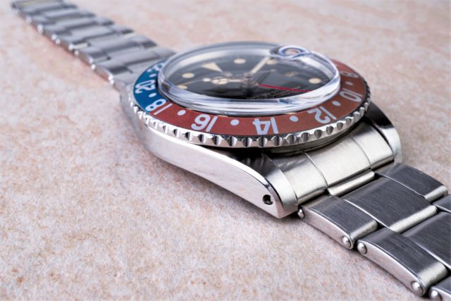 1675 GMT-Master (mirror gilt Dial / mff Inlay / 7206 bracelet) – Bild 7