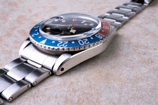 1675 GMT-Master (mirror gilt Dial / mff Inlay / 7206 bracelet) – Bild 8