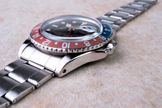 1675 GMT-Master (mirror gilt Dial / mff Inlay / 7206 bracelet) – Bild 10