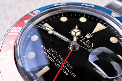 1675 GMT-Master (mirror gilt Dial / mff Inlay / 7206 bracelet) – Bild 4