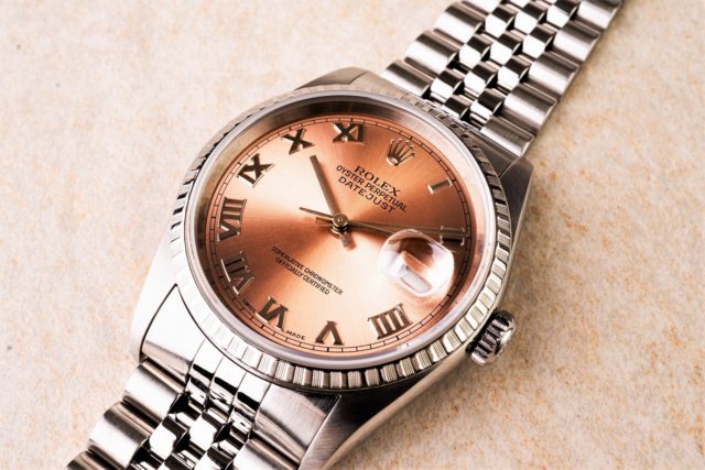 16220 Datejust (rare pink/salmon sunray dial) – Bild 2