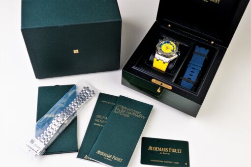 15710ST Royal Oak Diver Yellow (discontinued / new / steel bracelet) – Bild 3