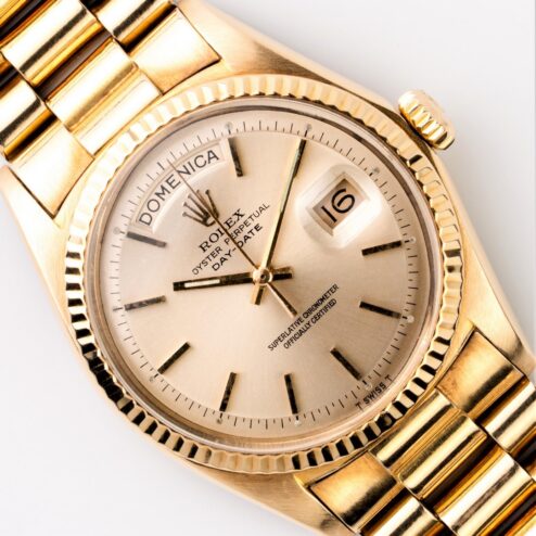 1803 Day-Date (top bracelet)
