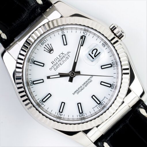 116139 Datejust (white gold / full set)
