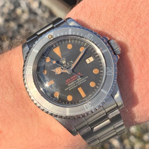1665 Sea-Dweller Double Red (pumkin patina / MKIV / oustanding) – Bild 2