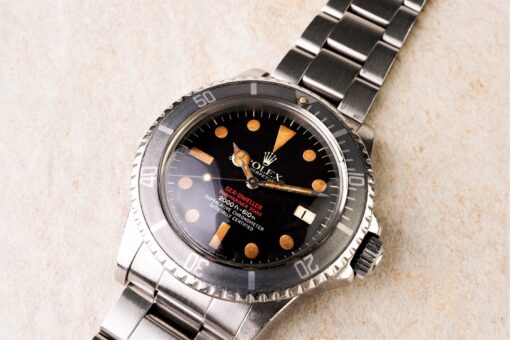 1665 Sea-Dweller Double Red (pumkin patina / MKIV / oustanding) – Bild 3
